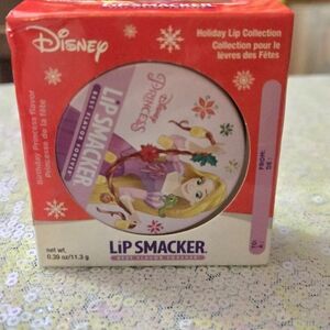📦 Disney Rapunzel Lipsmackers holiday tin gloss